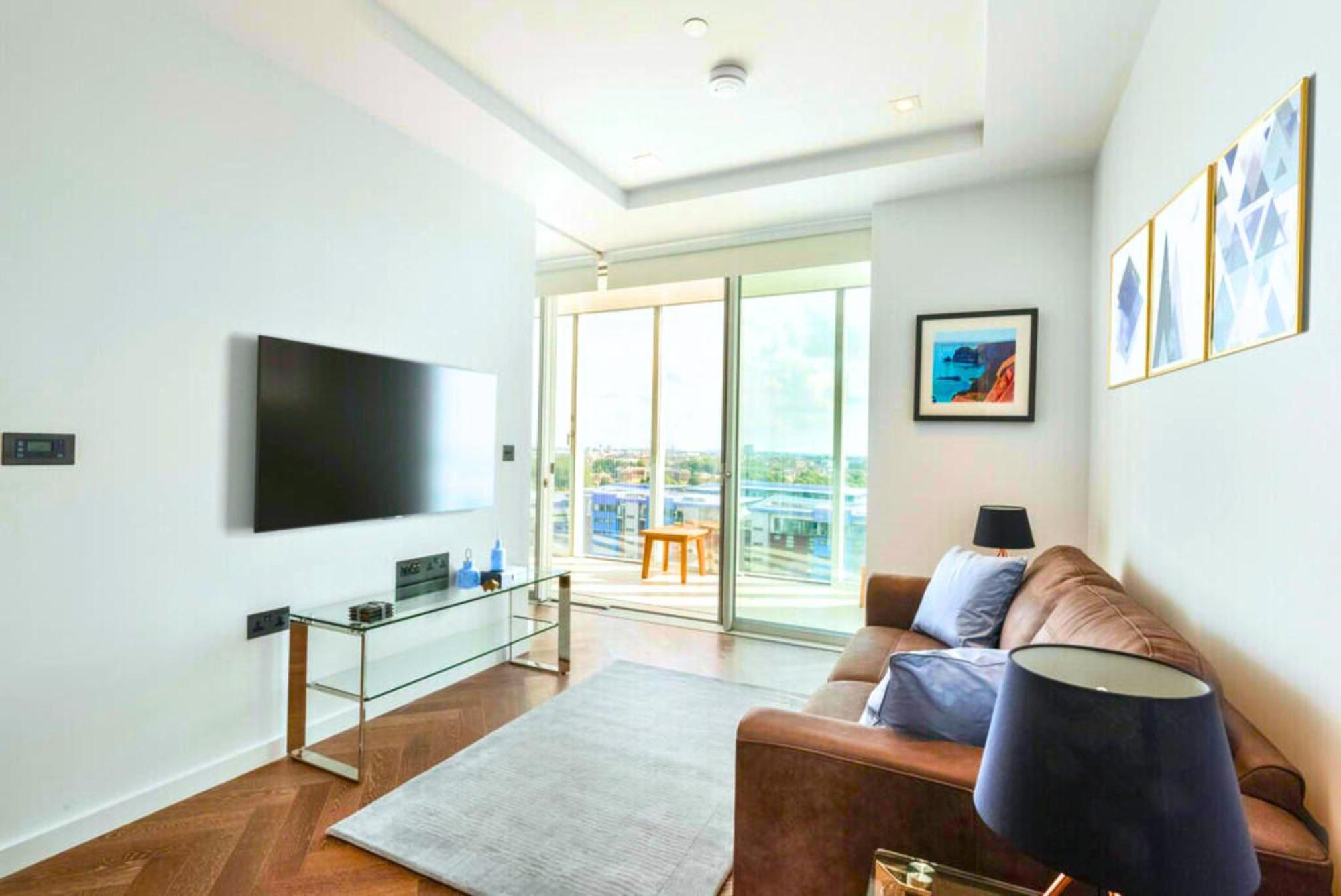 Battersea Power Station - Winter Garden Balcony & 1Gb Wifi - Luxurylondonstays Exterior foto
